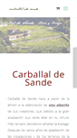 Mobile Screenshot of carballaldesande.com